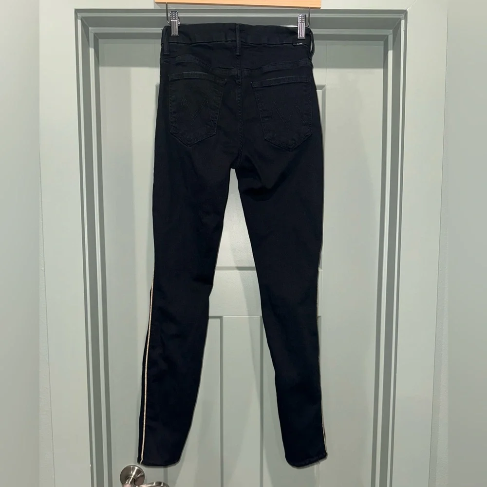 Mother Denim High Waisted Looker Jeans- Not Quilty One Liner-size 26 - Picture 9 of 16